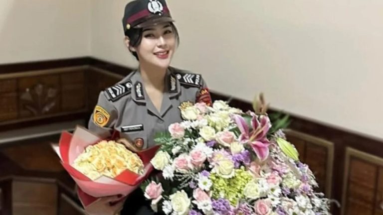 Intip Foto Aduhay Brigadir Ebby, Polwan Cantik yang Bikin Warganet Gagal Fokus